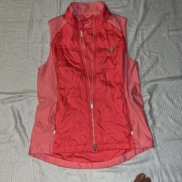 Zero Restriction Tess Vest Womens Primaloft Dual Direction Zipper Pink Sz M - Picture 9 of 11